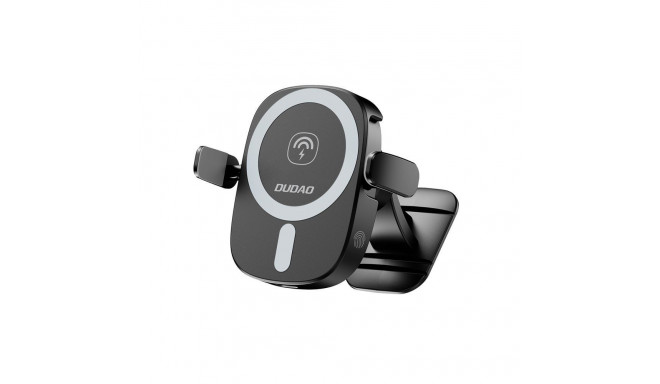Dudao Dudao FW11 Car Phone Holder with 15W Inductive Charger for Air Vent/Cockpit - Black