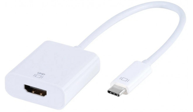 Vivanco adapter USB-C - HDMI 0,15m, valge