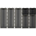 Joseph Joseph Blox 7-piece Grey Drawer Organiser Set