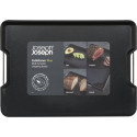 Joseph Joseph Cut&Carve Plus Multi-func.Black Chopping Board
