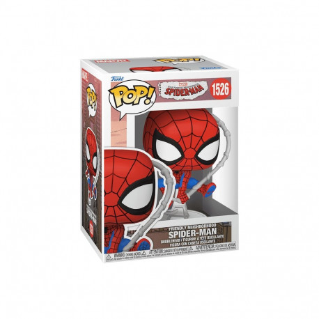 FUNKO POP! Vinyl Figuur: Marvel: Friendly Neighbourghood Spider-Man - Spider-Man (Final Suit)