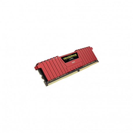 Corsair DDR4 16GB 2400 Kit - Red - CMK16GX4M2A2400C14R - Vengeance LPX