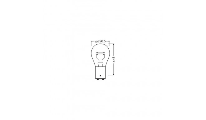 24V 21/5W BAY15D pidurituli