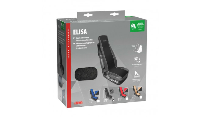 Veoauto istmekate Elisa 2, must polüester