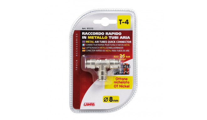 Kiirkinniti kolmik suruõhutorudele 8mm