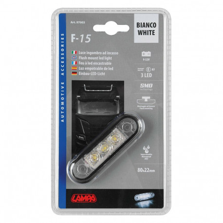 Süvistatav valgusti,3 LEDvalgustit,9/32V