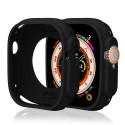 Silicone Watch Case for Apple Watch 45 mm (Series 7/8/9) - black