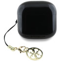 Guess Glossy Effect Printed Classic Logo & Charm TWS headphones - black