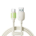 Joyroom S-A53 3A USB-A - USB-C Cable with Fluorescent Tip 2m - Beige