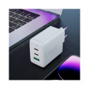 Acefast fast charger GaN (2xUSB-C / USB-A) PPS / PD / QC4+ 65W black (A41)