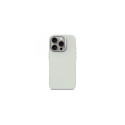 Decoded AntiMicrobial Silicone Backcover with MagSafe for iPhone 16 Pro - Gray