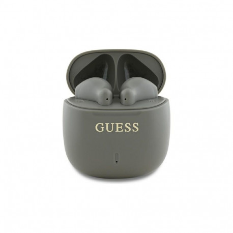Guess Bluetooth headphones GUTWSJ14ESGE TWS + docking station taupe Printed Classic Logo