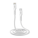 SBS TECABLELIGTC1W USB-C - Lightning Cable MFi Certified, 1m - White