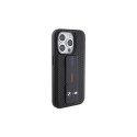 BMW Grip Stand Smooth & Perforated case for iPhone 15 Pro Max - black BMW Grip Stand Smooth & Perforated case for iPhone 15 Pro Max - black