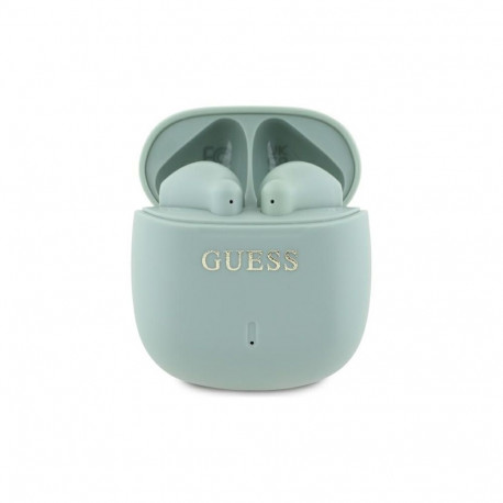 Guess Bluetooth headphones GUTWSJ14ESGN TWS + docking station green/green Printed Classic Logo