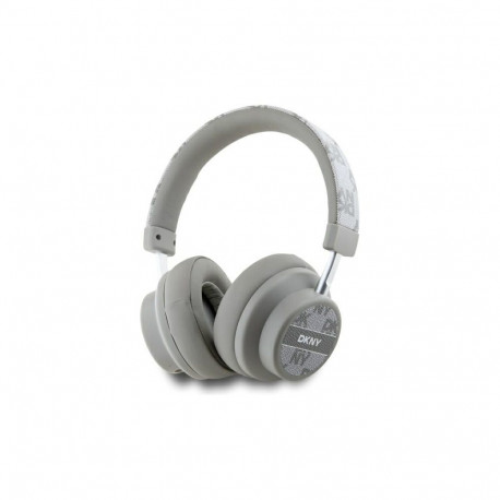 DKNY Bluetooth On-Ear Headphones DKBHM2PCSHLE Beige/Beige Checkered Pattern