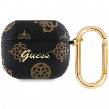 Guess GUA3PG4GPK AirPods 3 cover black/black 4G Hook