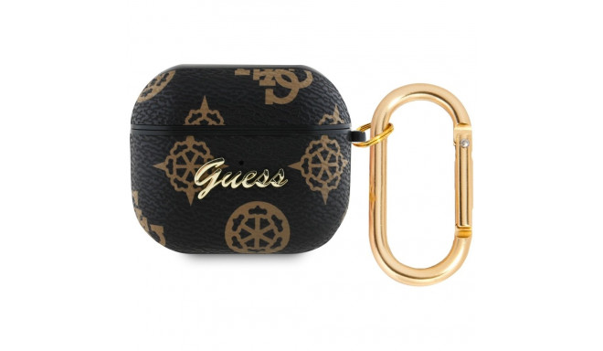Guess GUA3PG4GPK AirPods 3 cover black/black 4G Hook