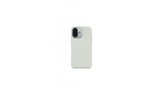 Decoded AntiMicrobial Silicone Backcover with MagSafe for iPhone 16 Plus - Gray