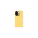 Decoded AntiMicrobial Silicone Backcover with MagSafe for iPhone 16 - Yellow