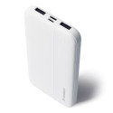 Wozinsky akupank 10000mAh Li-Po 2xUSB, valge (WPBWE1)