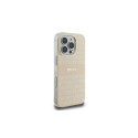 DKNY Repeat Texture Pattern With Stripe iPhone 16 Pro Max Case - Pink