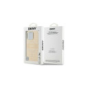DKNY Repeat Texture Pattern With Stripe iPhone 16 Pro Max Case - Pink