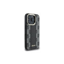 DKNY Checkered Pattern Magsafe iPhone 16 Pro Case - Black