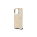 DKNY Repeat Texture Pattern & Stripe MagSafe iPhone 16 Pro Case - Pink