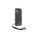 Karl Lagerfeld Zebra With Cord iPhone 16 Plus Case - Purple