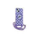 Karl Lagerfeld IML Crossbody Monogram Karl & Choupette Head MagSafe case for iPhone 15 / 14 / 13