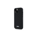 DKNY 3D Rubber Repeat Pattern case for iPhone 15/14/13 - black