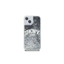 Etui DKNY Liquid Glitter Big Logo na iPhone 15 / 14 / 13 - czarne
