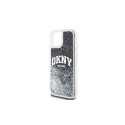 Etui DKNY Liquid Glitter Big Logo na iPhone 15 / 14 / 13 - czarne