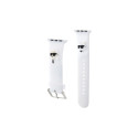 Karl Lagerfeld 3D Rubber Karl&Choupette Heads strap for Apple Watch 38/40/41mm - white