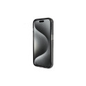 Guess Ring Stand Script Glitter MagSafe case for iPhone 14 / 15 / 13 - black