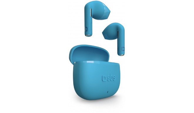 SBS wireless earbuds Go Pods TWS, blue