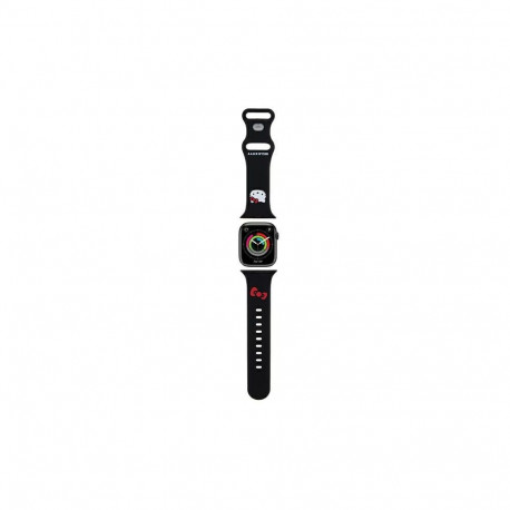 Hello Kitty Silicone Kitty Head strap for Apple Watch 38/40/41mm - black