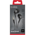 SBS earphones Studio Mix 10 USB-C, black