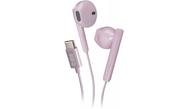 SBS kõrvaklapid Studio Mix 65c USB-C, roosa