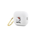Hello Kitty Silicone 3D Kitty Head case for AirPods Pro 2 (2022/2023) - white
