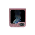 Guess Glitter Script case for Samsung Galaxy Z Flip 5 - pink