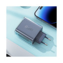 Acefast charger GaN 65W 3 ports (1xUSB, 2xUSB C) gray (A45)