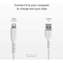 SBS kaabel USB - Lightning 1m, valge