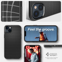 Spigen Liquid Air Case for iPhone 14 Plus - Matte Black