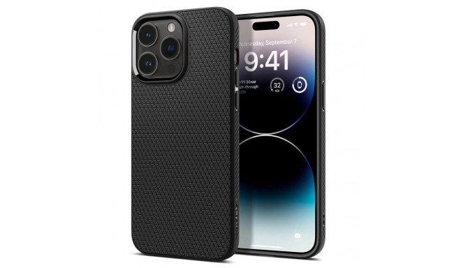 Spigen Liquid Air iPhone 14 Pro Case - Matte Black