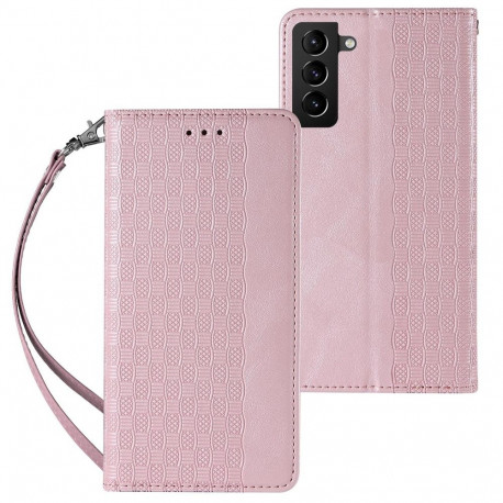 Hurtel kaitseümbris Magnet Strap Case Samsung Galaxy S22+, roosa
