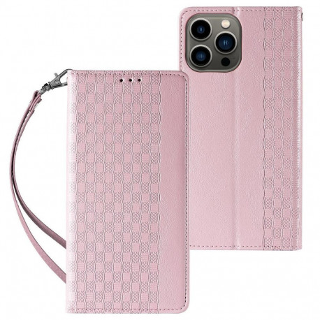 Hurtel case Magnet Strap Apple iPhone 13 Pro Max, pink