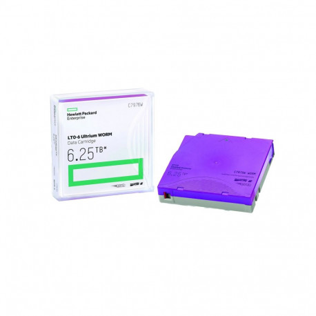 HPE andmekassett LTO-6 Ultrium 6.25TB WORM