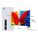 TCL S59K 32S59K TV 81.3 cm (32") Full HD Smart TV Wi-Fi Metallic
